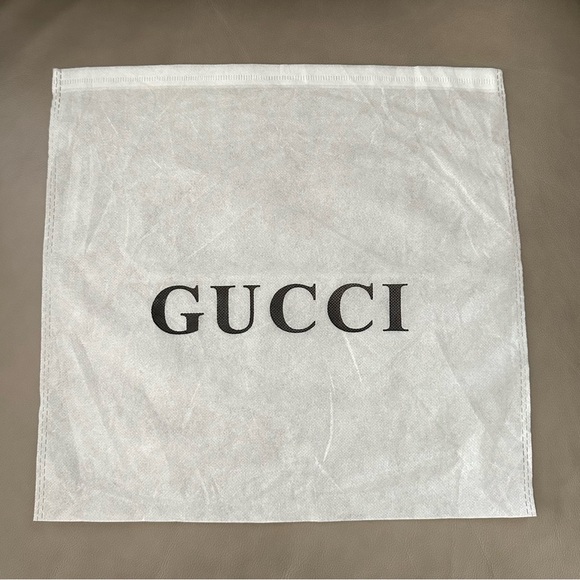 GUCCI WHITE DUST BAG ECO FRIENDLY BREATHABLE STORAGE - Picture 1 of 4